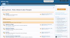 Desktop Screenshot of akne.org